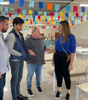 Leonardo Dias visita creches em SP com o objetivo de reduzir déficit de vagas nas unidades de Maceió