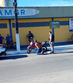 Suspeito de roubar cerca de quatro pessoas é preso no bairro Cidade Universitária, em Maceió