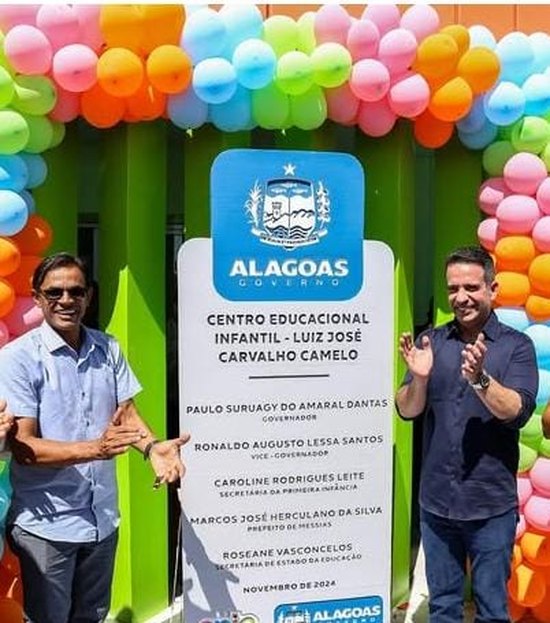 Um governador parceiro que adotou a cidade de Messias como uma de suas prioridades
