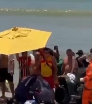 Homem morre afogado no Pontal de Coruripe, no Litoral Sul de Alagoas