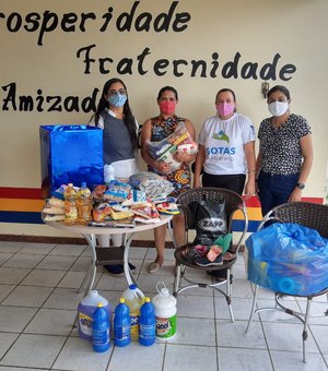Casal e Agreste Saneamento doam cestas básicas a organizações filantrópicas em Arapiraca