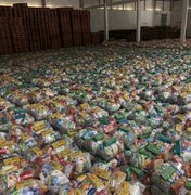 Governo inicia entrega de 200 mil cestas básicas aos municípios alagoanos 