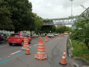 Avenida no Tabuleiro do Martins será parcialmente interditada até próxima sexta-feira (06)