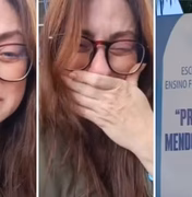Aluno coloca vidro na água de professora em escola de São José dos Campos