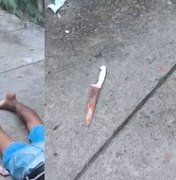 Corpo de homem atacado brutalmente a facadas é encontrado no Jacintinho, em Maceió