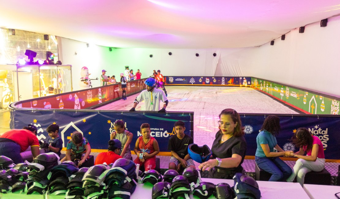 Pista de patinação do Parque Centenário abre exclusivamente para público PCD