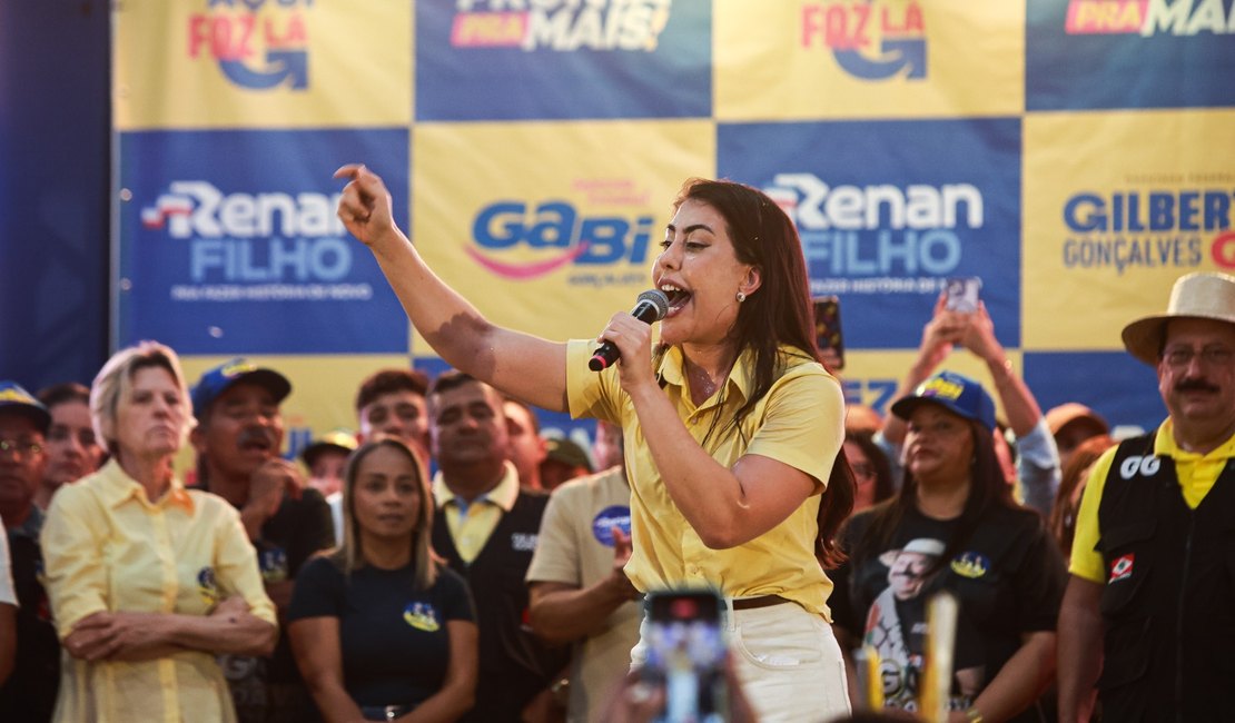 “Estou pronta pra mais, Alagoas”: Gabi Gonçalves apresenta candidatura à reeleição