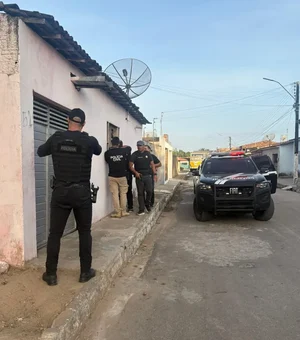 Grupo ligado ao PCC é alvo de operação da polícia em Teotônio Vilela e Campo Alegre