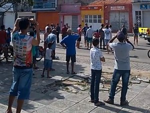 [Vídeo]Supermercado pega fogo em Canapi, Sertão de Alagoas