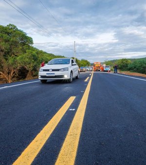 Rodovia AL-225 é reaberta após recuperação emergencial em Piranhas
