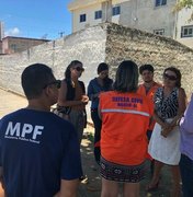 Procuradoras do MPF realizam visita técnica ao bairro do Pinheiro, em Maceió