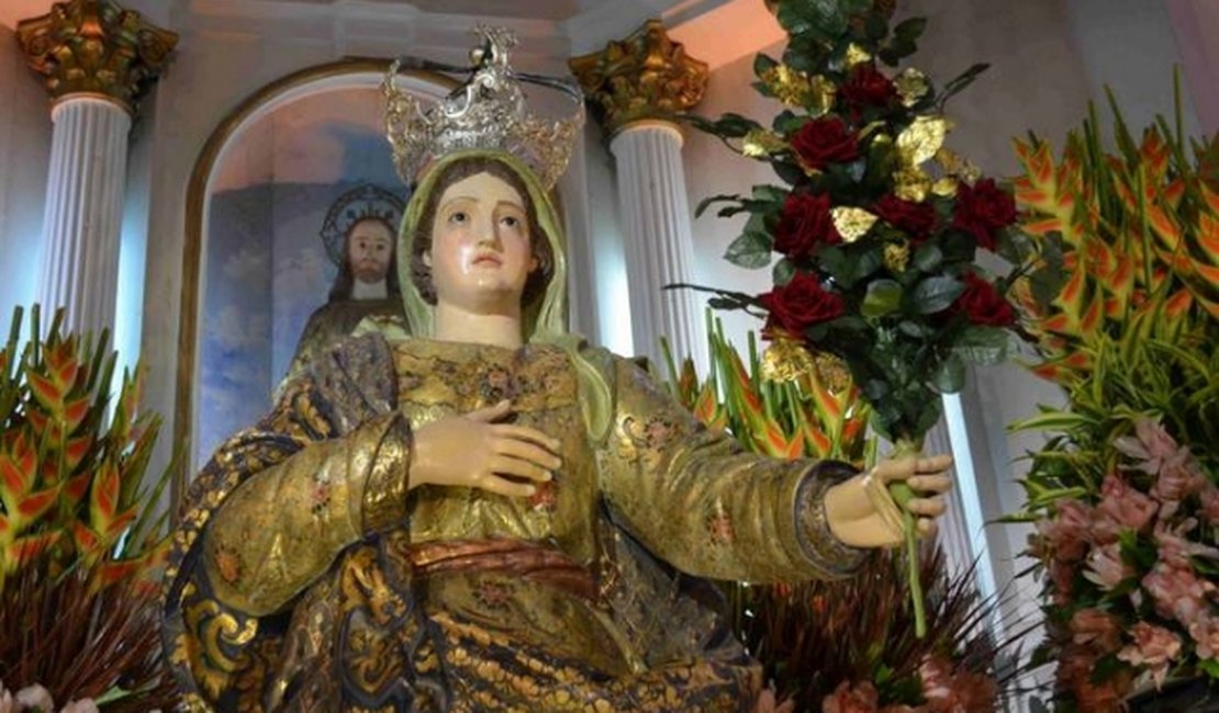 Imagem da Padroeira de Maceió será recolocada no altar-mor da Catedral Metropolitana
