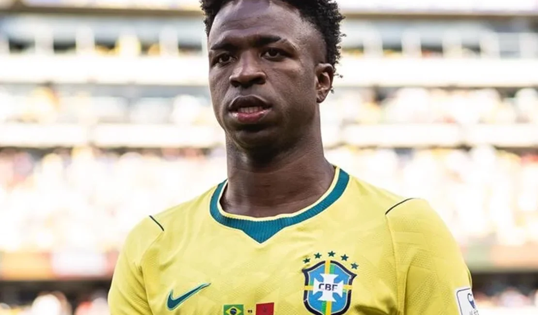 Vini Jr. responde Endrick após puxão de cabelo em jogo do Brasil