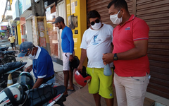 Prefeitura de Maragogi distribui máscaras para os mototaxistas