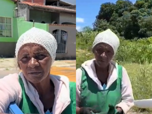 Vídeo com relato de idosa de Arapiraca catadora de recicláveis em SP viraliza na internet