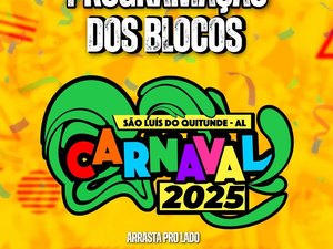 Prefeitura divulga programação dos blocos carnavalescos de São Luís do Quitunde