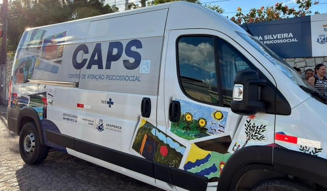 Arapiraca reforça segurança e acolhimento com aquisição de van acessível para o CAPS Nise da Silveira