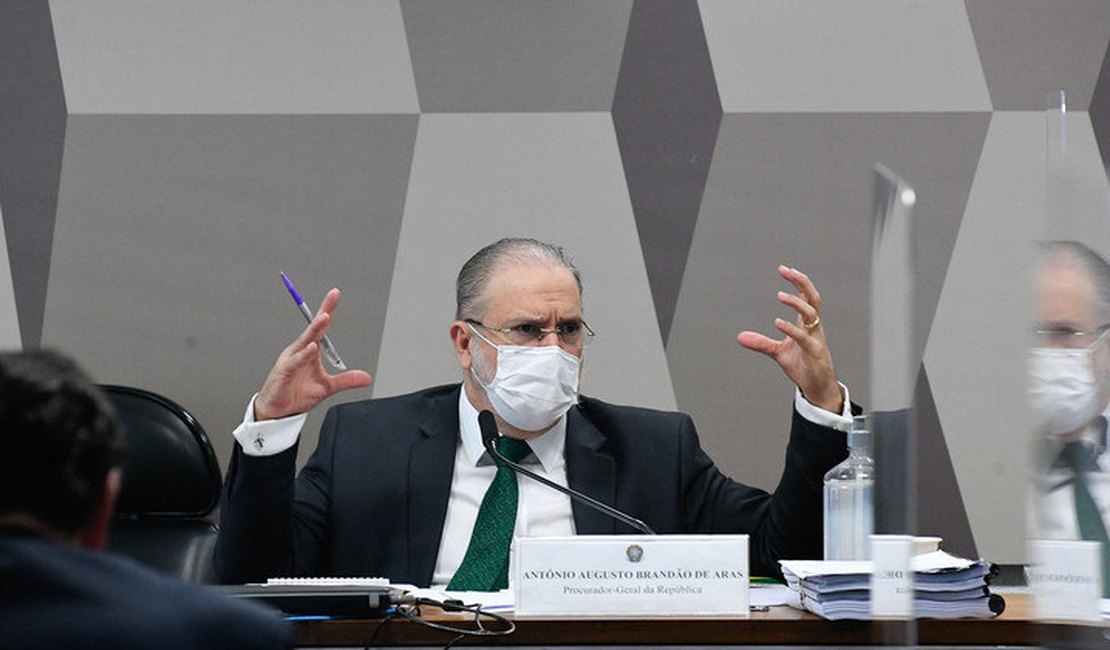Aras pede retirada do sigilo de ações sobre a CPI da Pandemia no Supremo