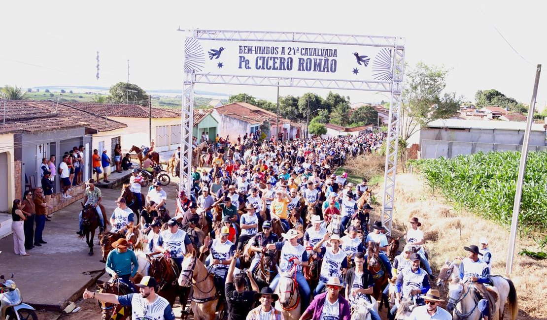 Cavalgada de Padre Cícero deve reunir milhares de pessoas em Lagoa da Canoa