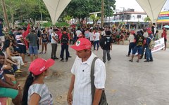  Sindicatos e movimentos sociais paralisam atividades em Arapiraca.  
