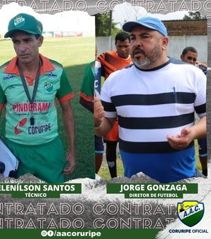 Diretoria do Coruripe anuncia novo diretor de futebol nomes da Comissão Técnica para a Série D 2020