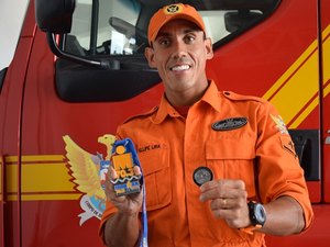 Bombeiro alagoano conquista vaga para o mundial Ironman 70.3