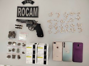 Homem é denunciado por ameaçar ex e acaba preso com drogas e Rohypnol em Arapiraca