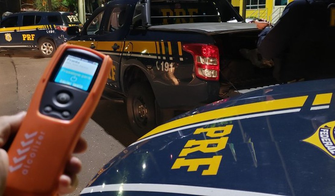 Motorista embriagado é preso após chamar atenção da polícia com manobras perigosas em Palmeira dos Índios