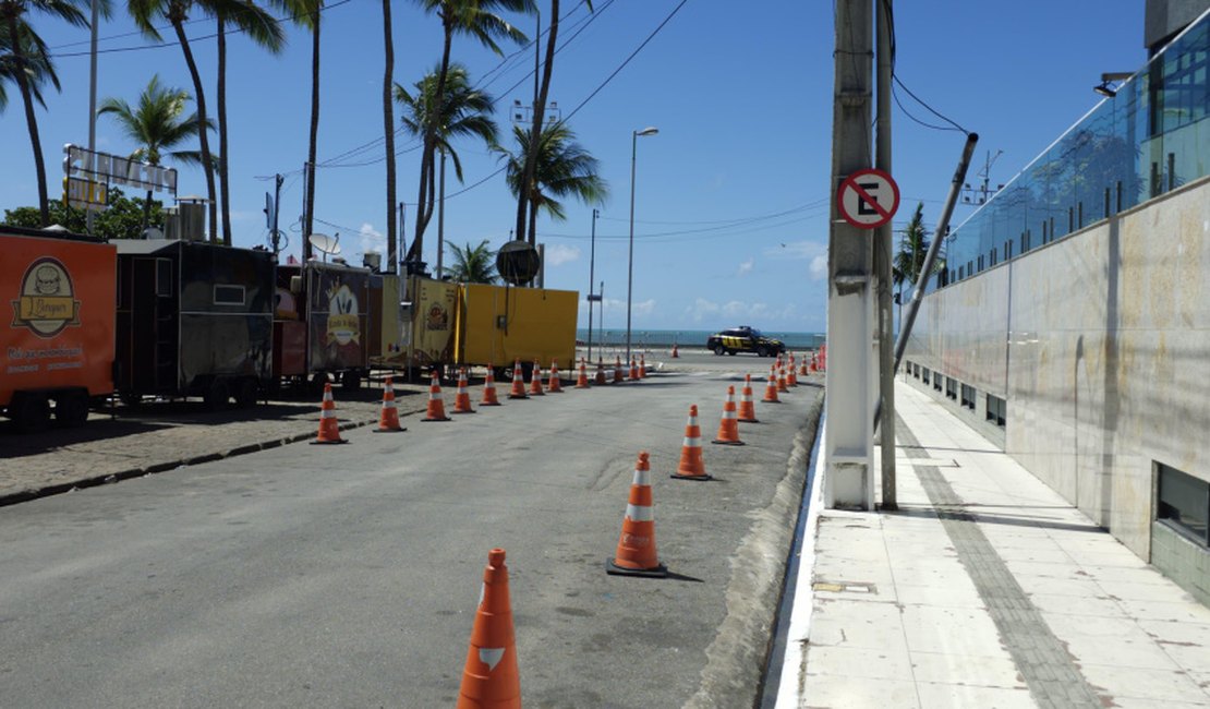 DMTT altera sentido de tráfego em trecho de rua na Ponta Verde, em Maceió