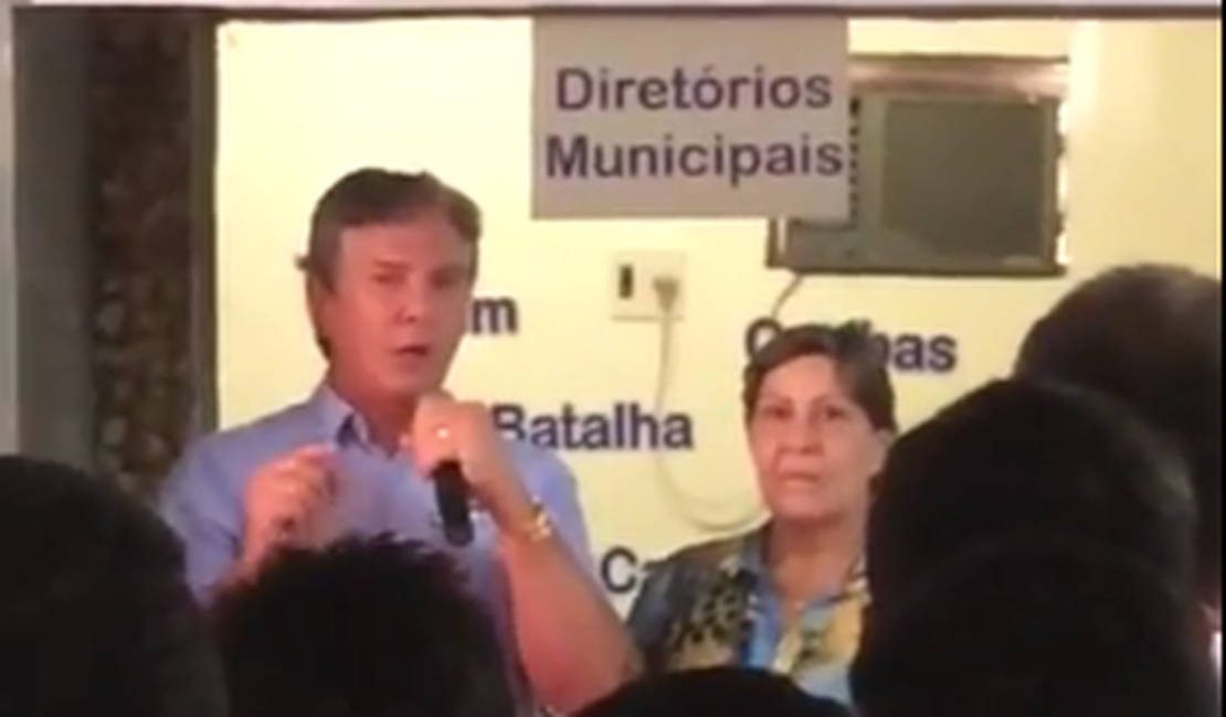 Fernando Collor lança seu nome para presidente do Brasil em Arapiraca