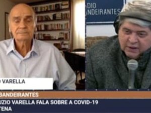 Datena abandona entrevista com Drauzio Varella ao saber de morte da sogra