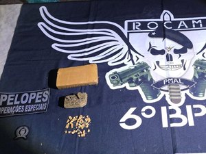 Homem é preso com maconha e crack em Maragogi