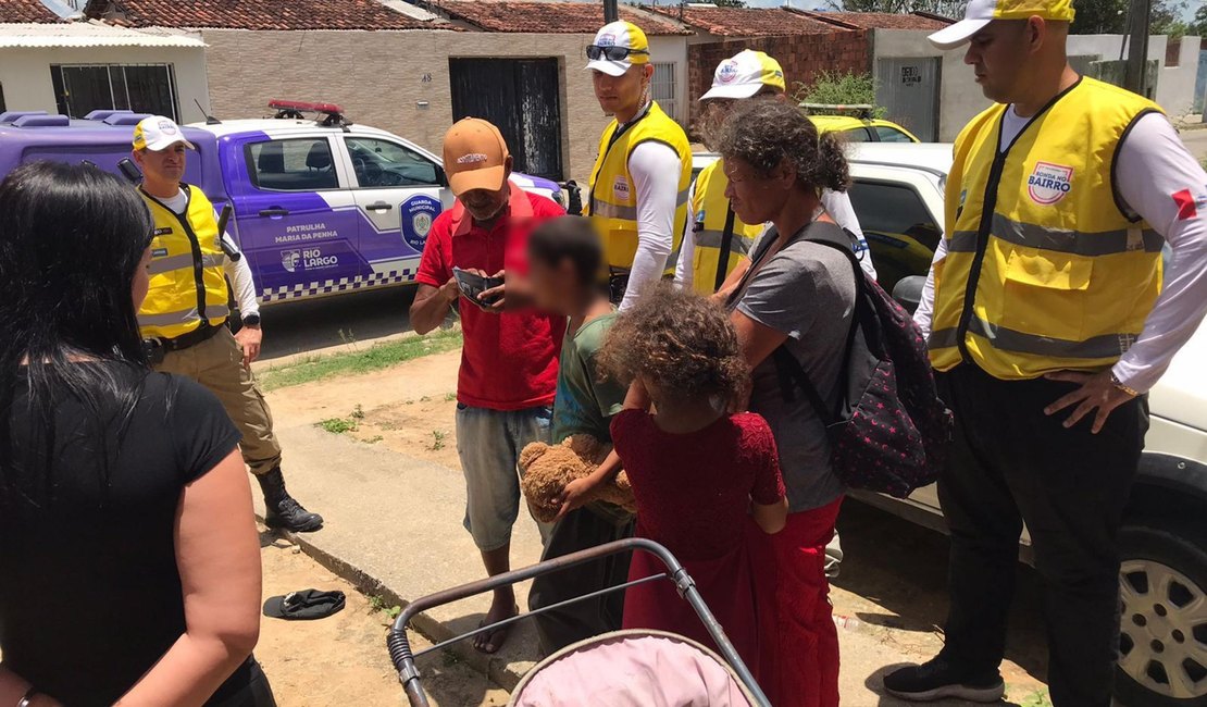 Ronda no Bairro prende homem por violência doméstica e maus-tratos em Rio Largo