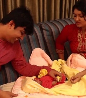 Bebê que nasceu com apenas 375 gramas na Índia vai, finalmente, para casa