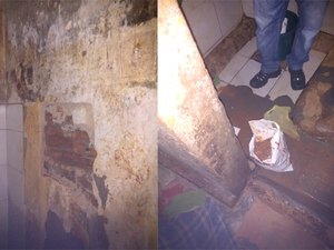 Tentativa de fuga em delegacia de Viçosa é abortada