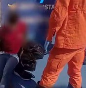 Colisão entre carro e moto deixa jovem ferido em Palmeira dos Índios