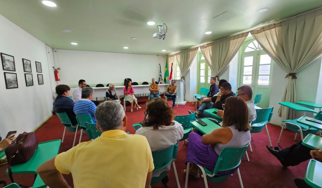 Órgãos se reúnem para traçar estratégias de segurança para o Centro