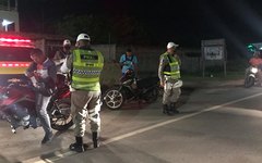 BPRv realiza operação em Major Izidoro e flagra 15 condutores inabilitados