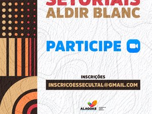 Secult convoca representantes culturais para discutir implementação da Lei Aldir Blanc