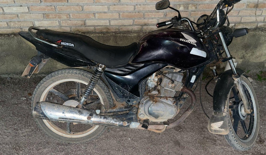 Homem é detido com moto roubada na zona rural de Maragogi