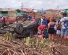 [Vídeo] Homem fica preso às ferragens após grave acidente em São Sebastião