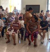 UBS Eucalipto promove ação de saúde voltada para idosos em Palmeira dos Índios