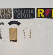 Operação prende suspeito de tráfico e cumpre mandados de busca em Santana do Ipanema