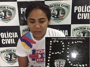 Professora é presa vendendo drogas dentro de escola 
