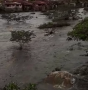 Viçosa: Vídeo mostra aumento no nível do Rio Paraíba