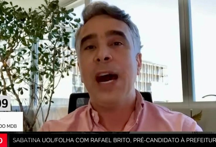 Em sabatina no UOL, Rafael Brito diz que vai rever acordo da Braskem se eleito prefeito