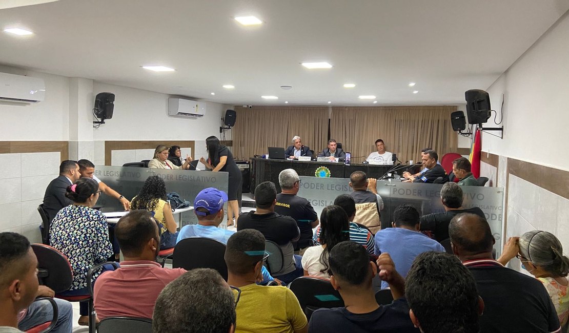 Câmara realiza audiência pública para discutir transporte em Maragogi
