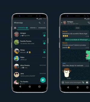 WhatsApp lança modo escuro para iPhone e Android