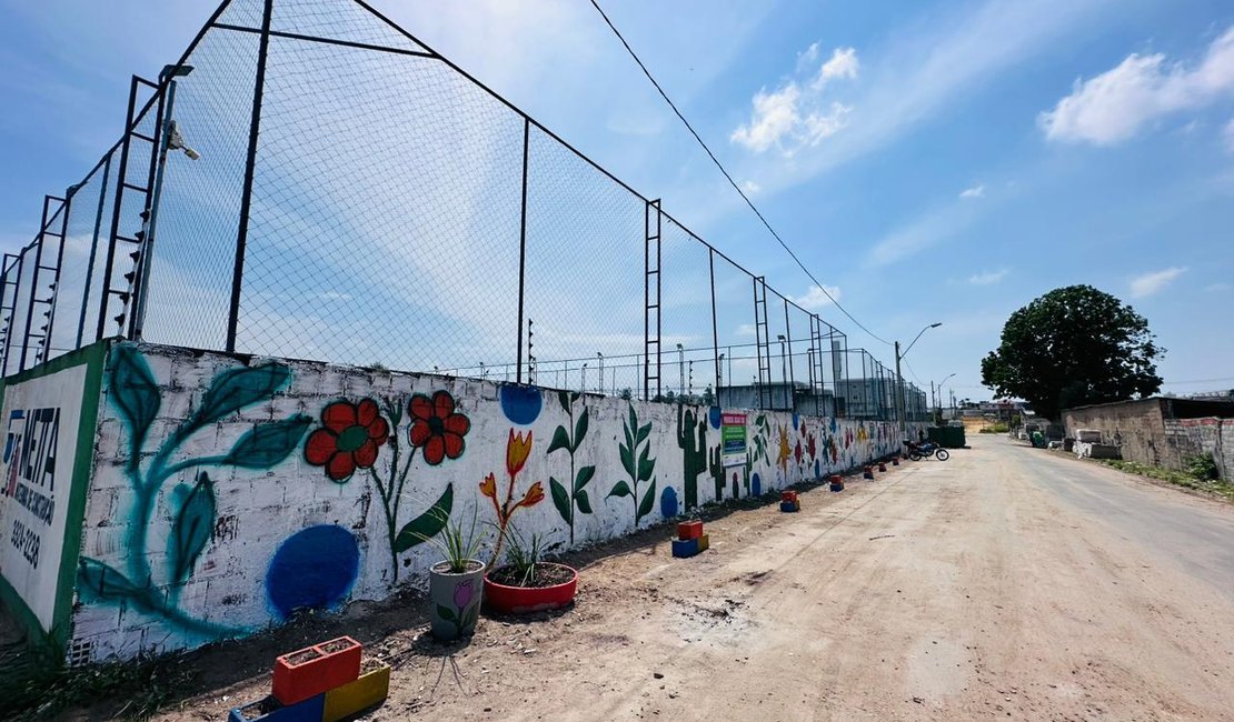 Antigo ponto de lixo  é transformado em local sustentável na Santa Lúcia