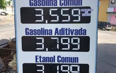 Preço da gasolina cai nos postos de combustíveis de Maceió